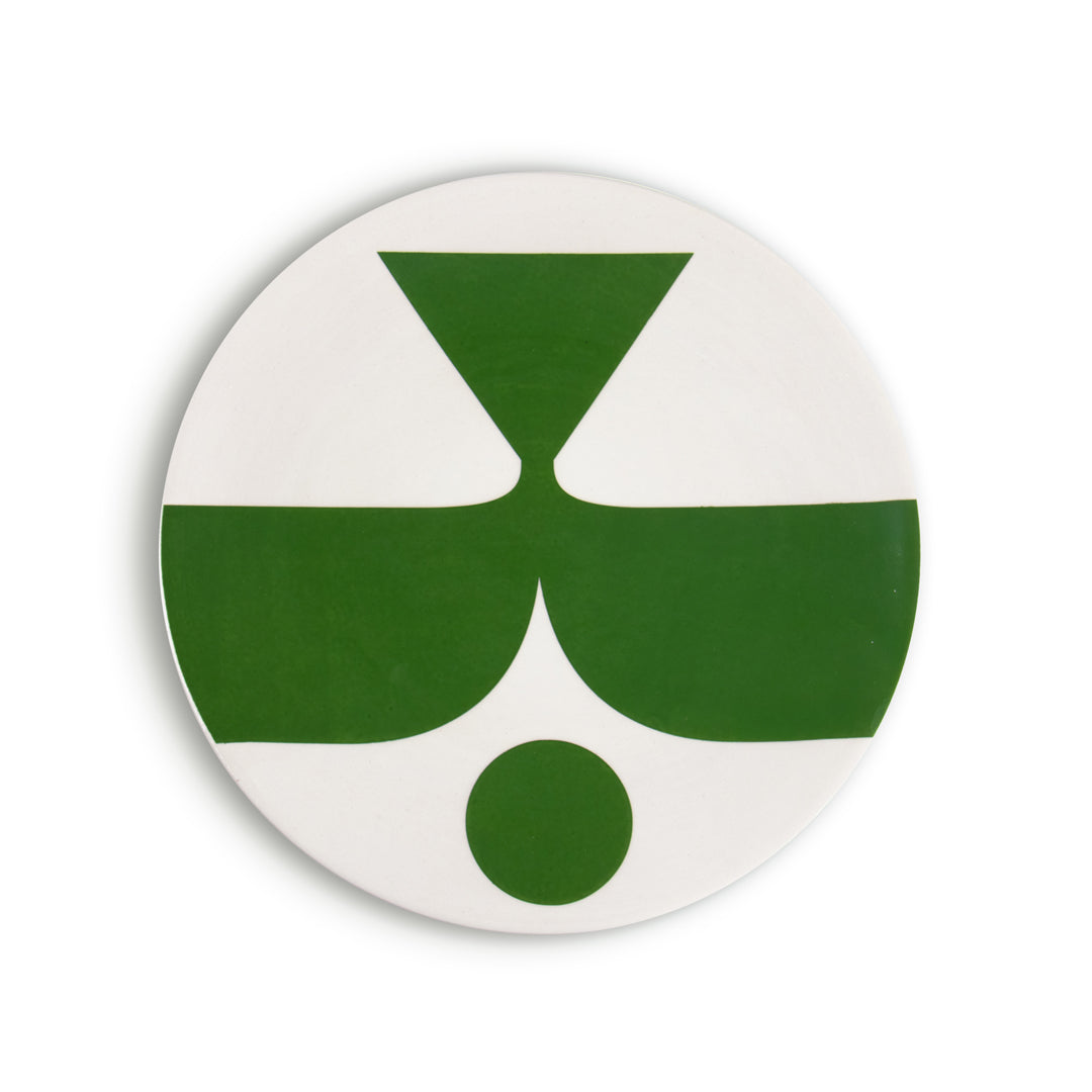 Grande assiette (Ba) | Vert Louz
