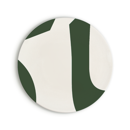 Lots de 3 assiettes (Petite, Moyenne, Grande) | Vert Louz | Jaune Semni | Vert Zitoun