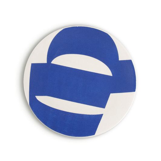Grande assiette (Meem) | Bleu Majorelle