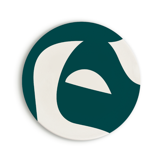 Grande assiette (Meem) | Vert Zitoun