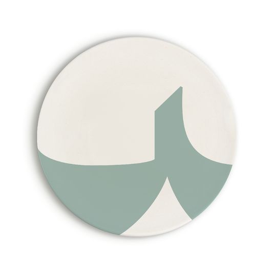 Grande assiette (Ba) | Vert Sboula