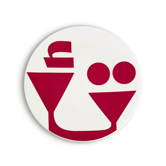 Grande assiette (Ta) | Rouge Dem Lghzall