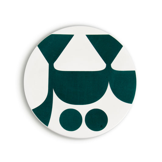 Grande assiette (Ya) | Vert Lkhzi