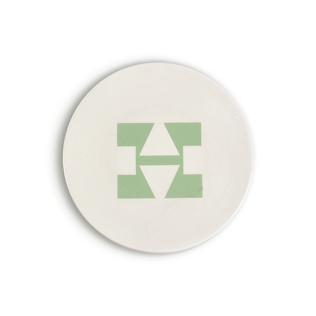 Lots de 3 assiettes (Petite, Moyenne, Grande) | Vert Sboula | Jaune Semni | Vert Louz